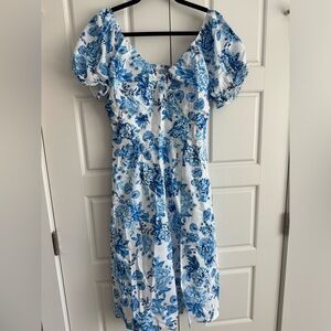Brand new Blue Floral Dress